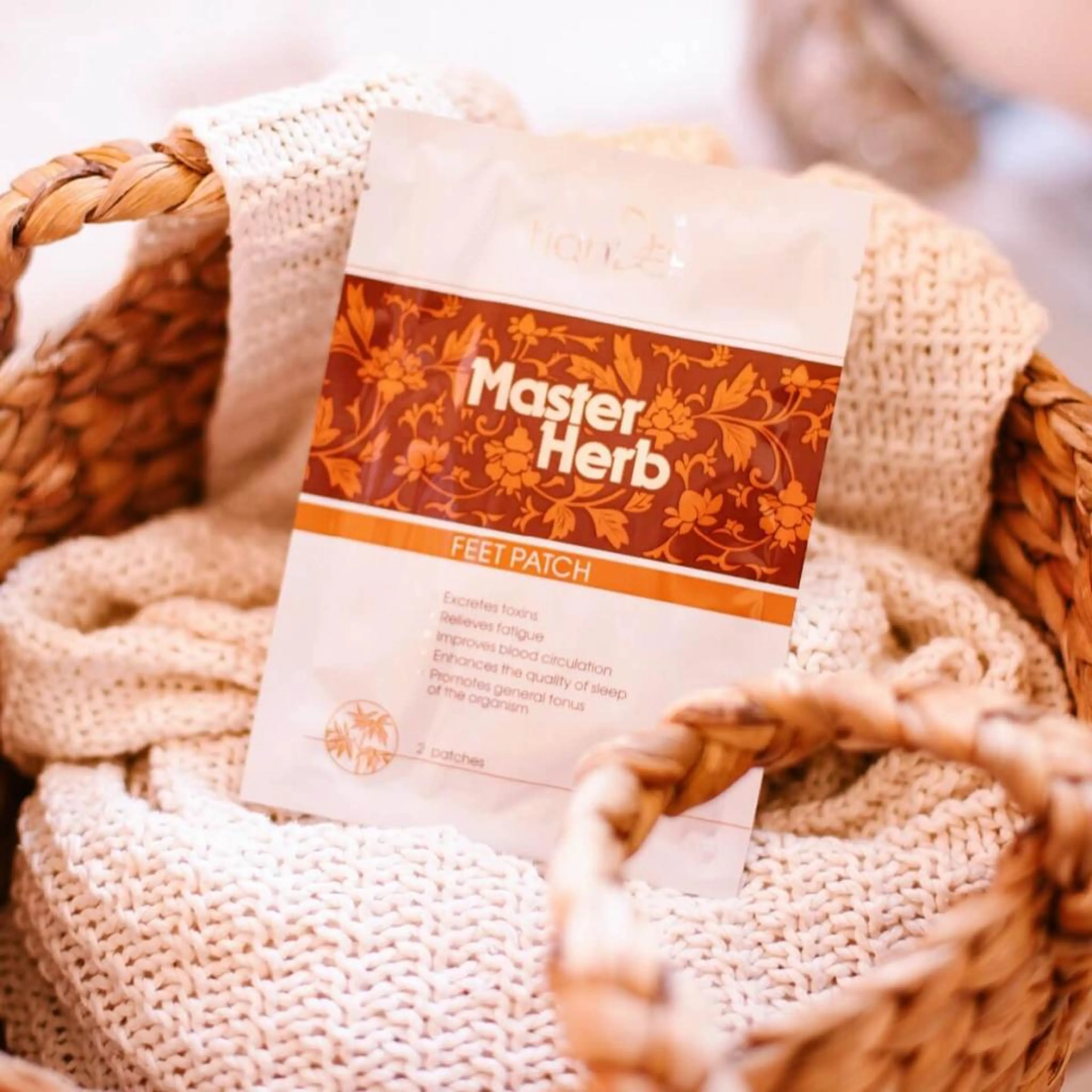Детоксикационен пластир за крака „Master Herb”, 2 бр.