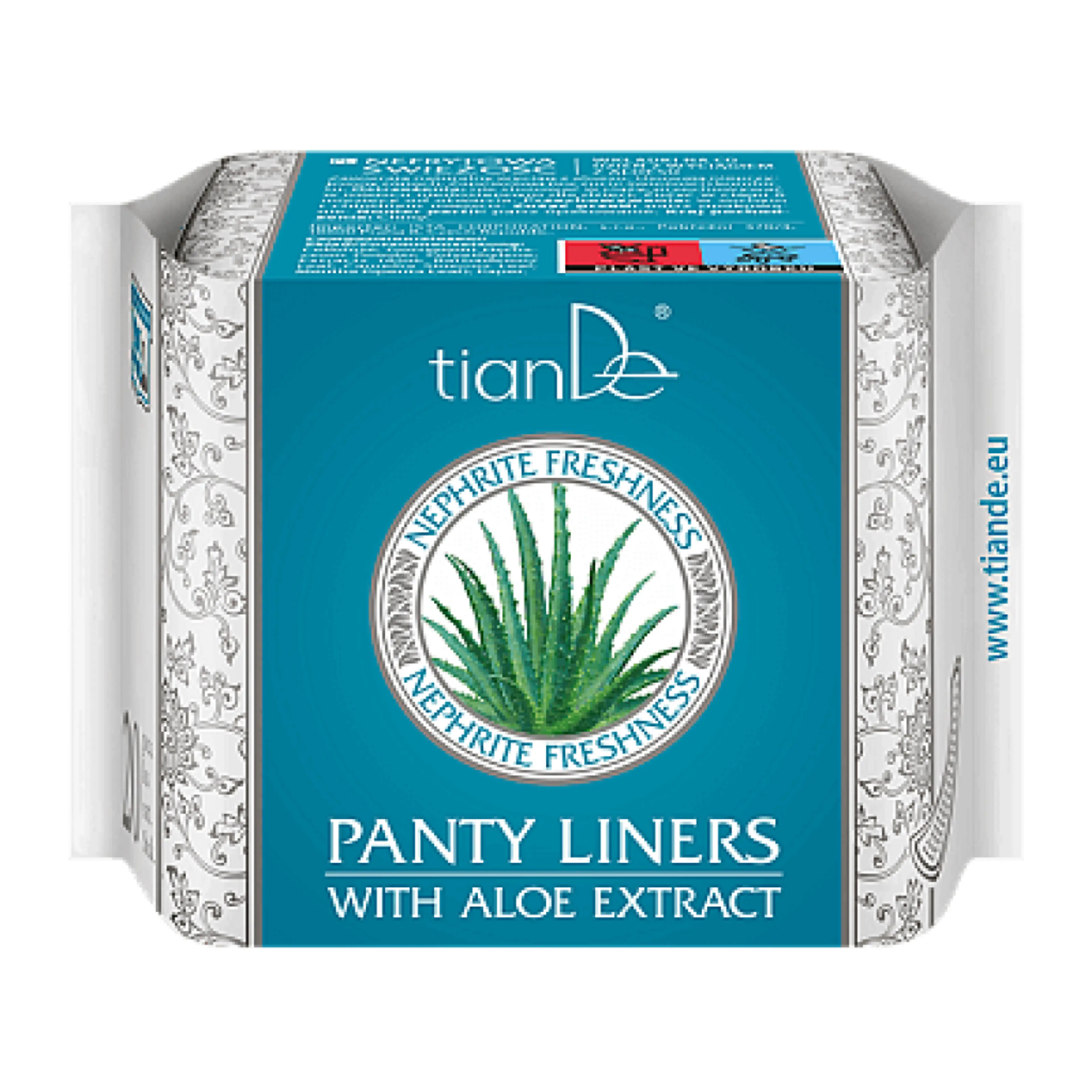 Ежедневни дамски превръзки с алое "Нефритена свежест", 20 бр.