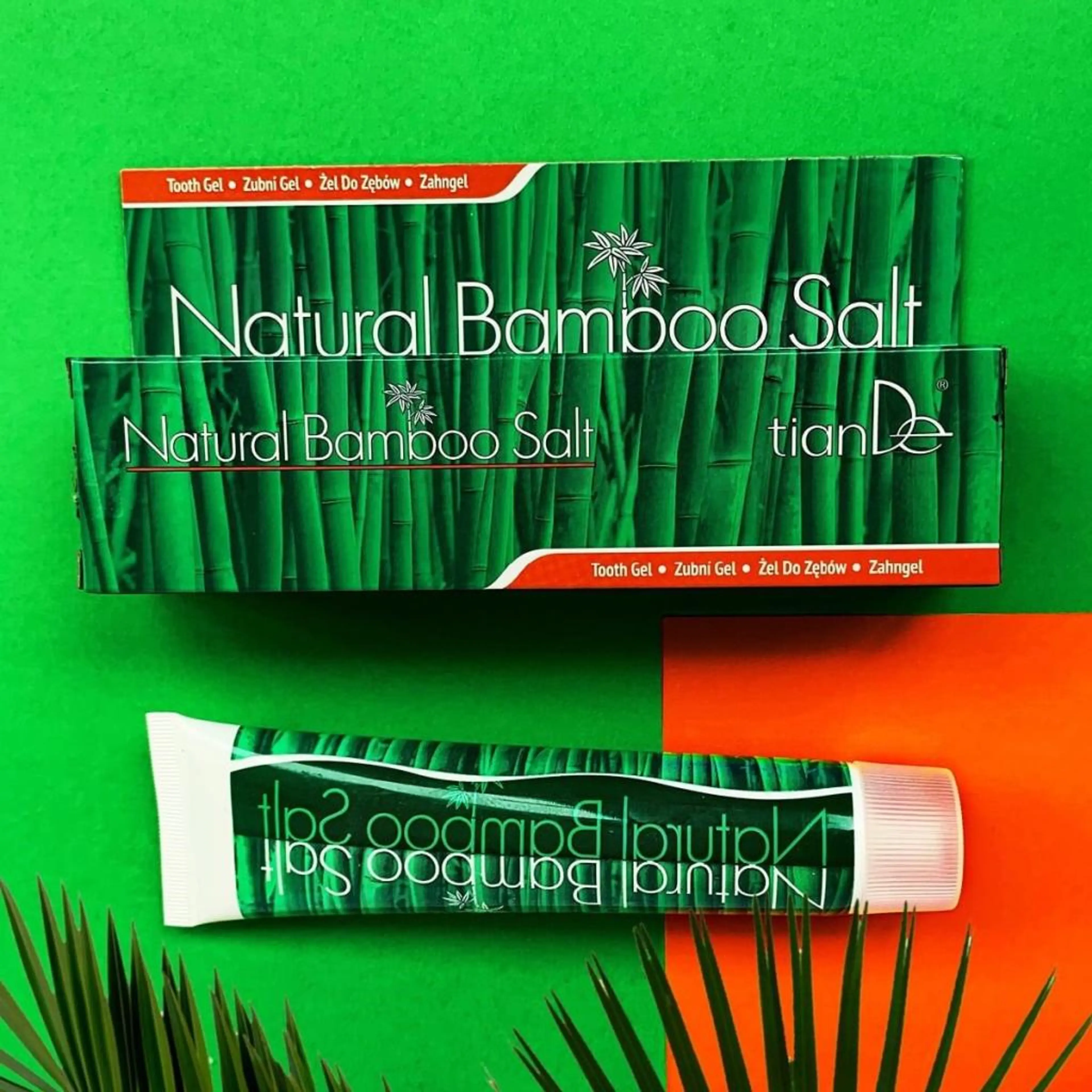 Гел за зъби „Натурална бамбукова сол”, 120 гр
