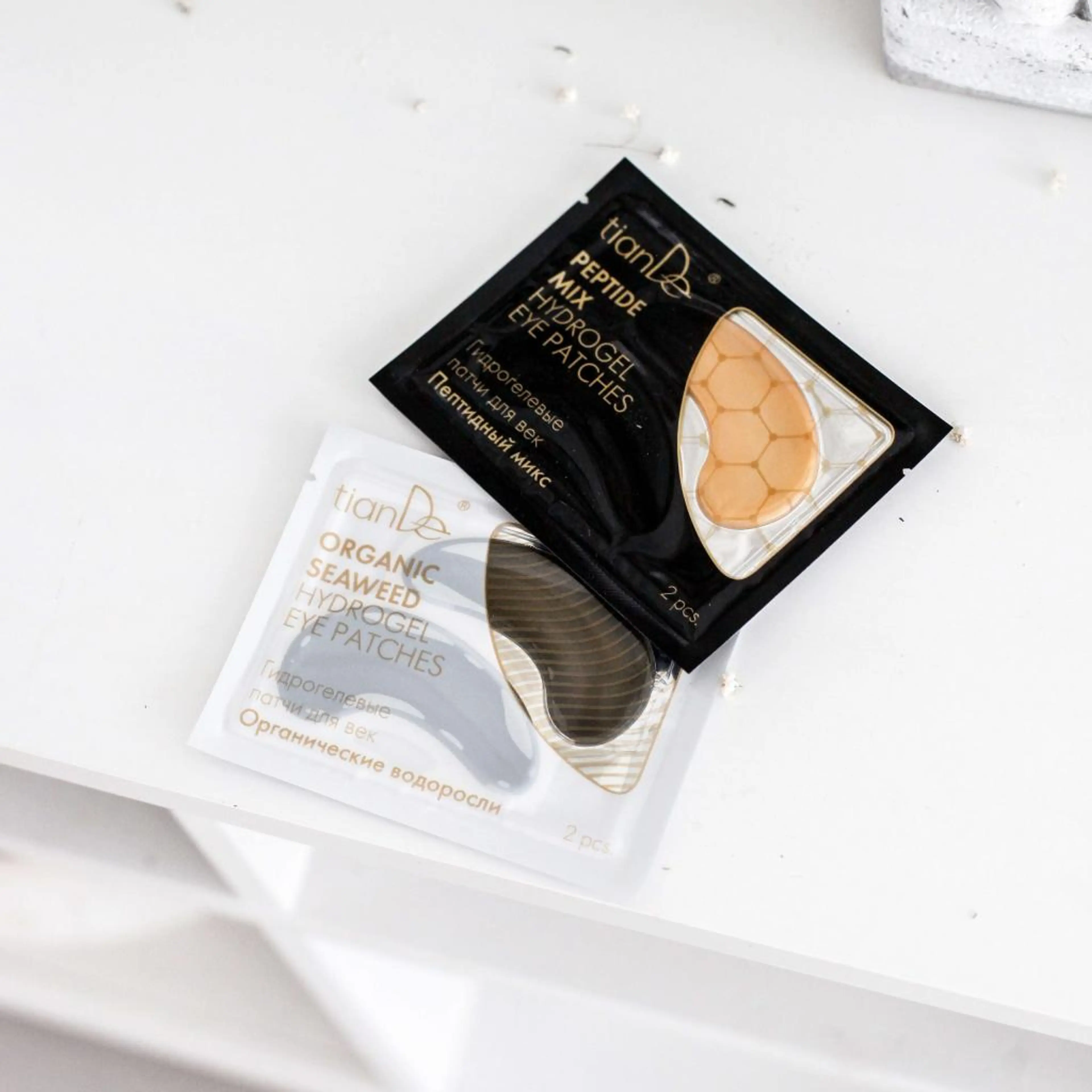 Хидрогел пластири за клепачи „Пептиден микс”, 2 бр.