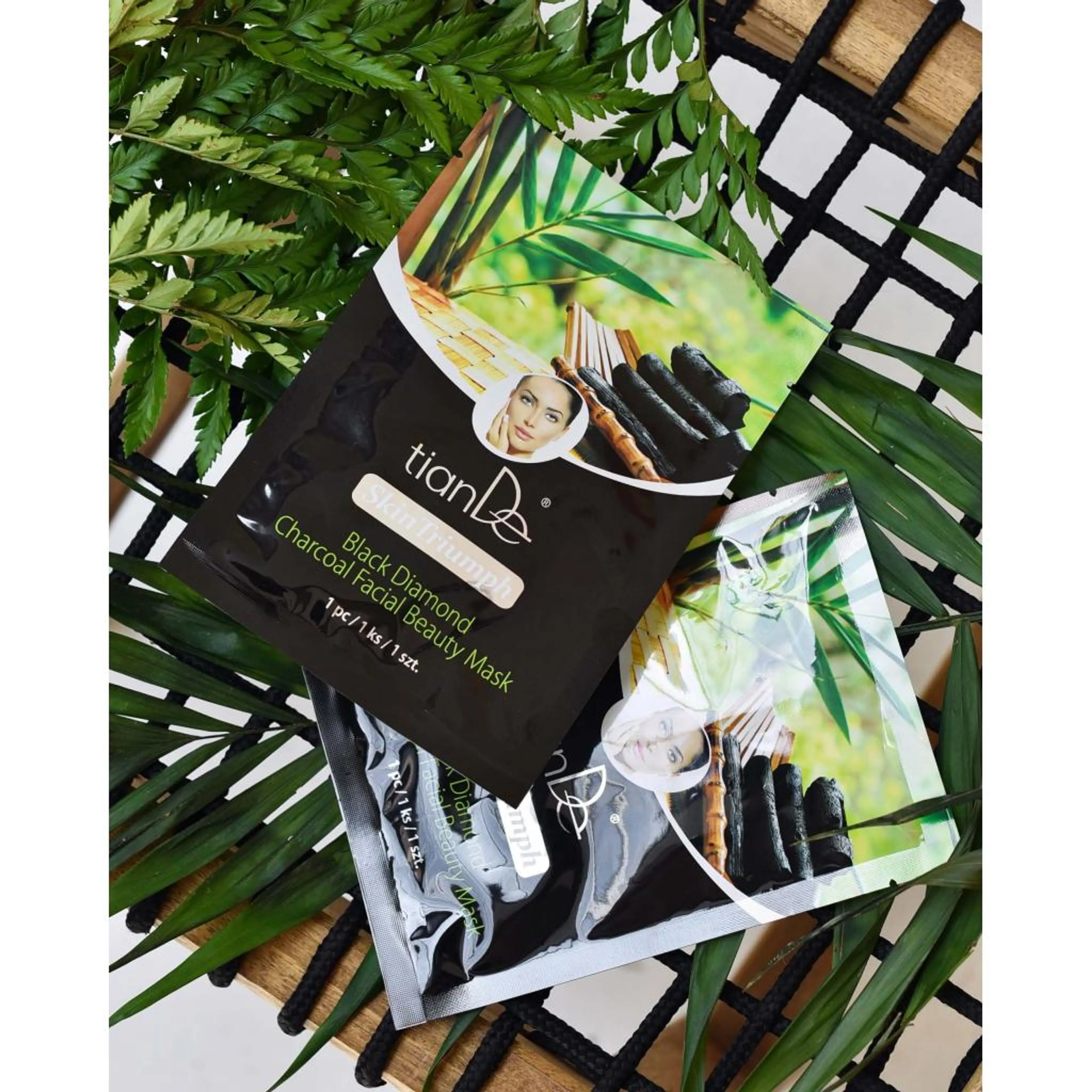 Маска за лице „Черен диамант”, 1 бр.