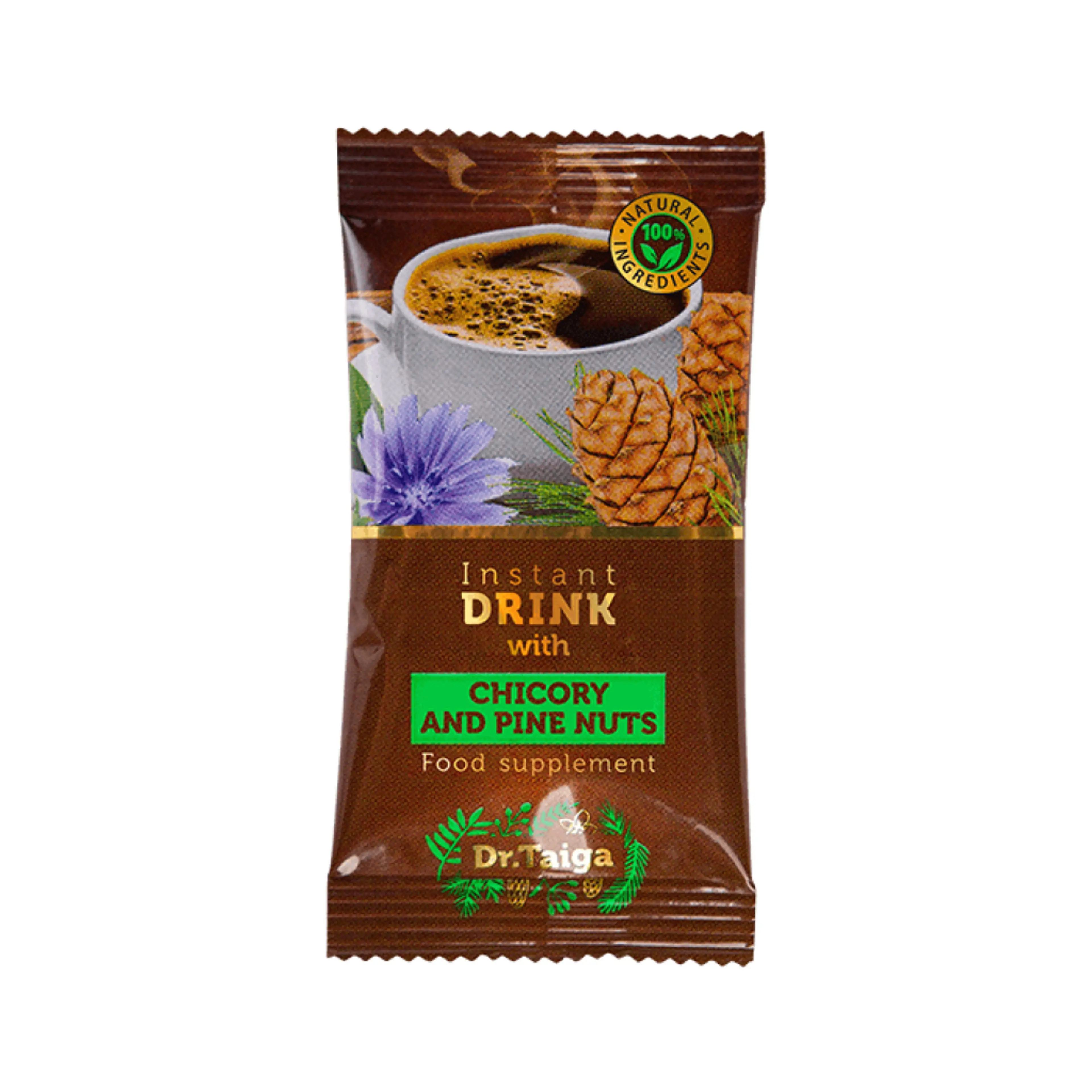 Разтворима кафе-напитка „Кедър”, 3 гр.