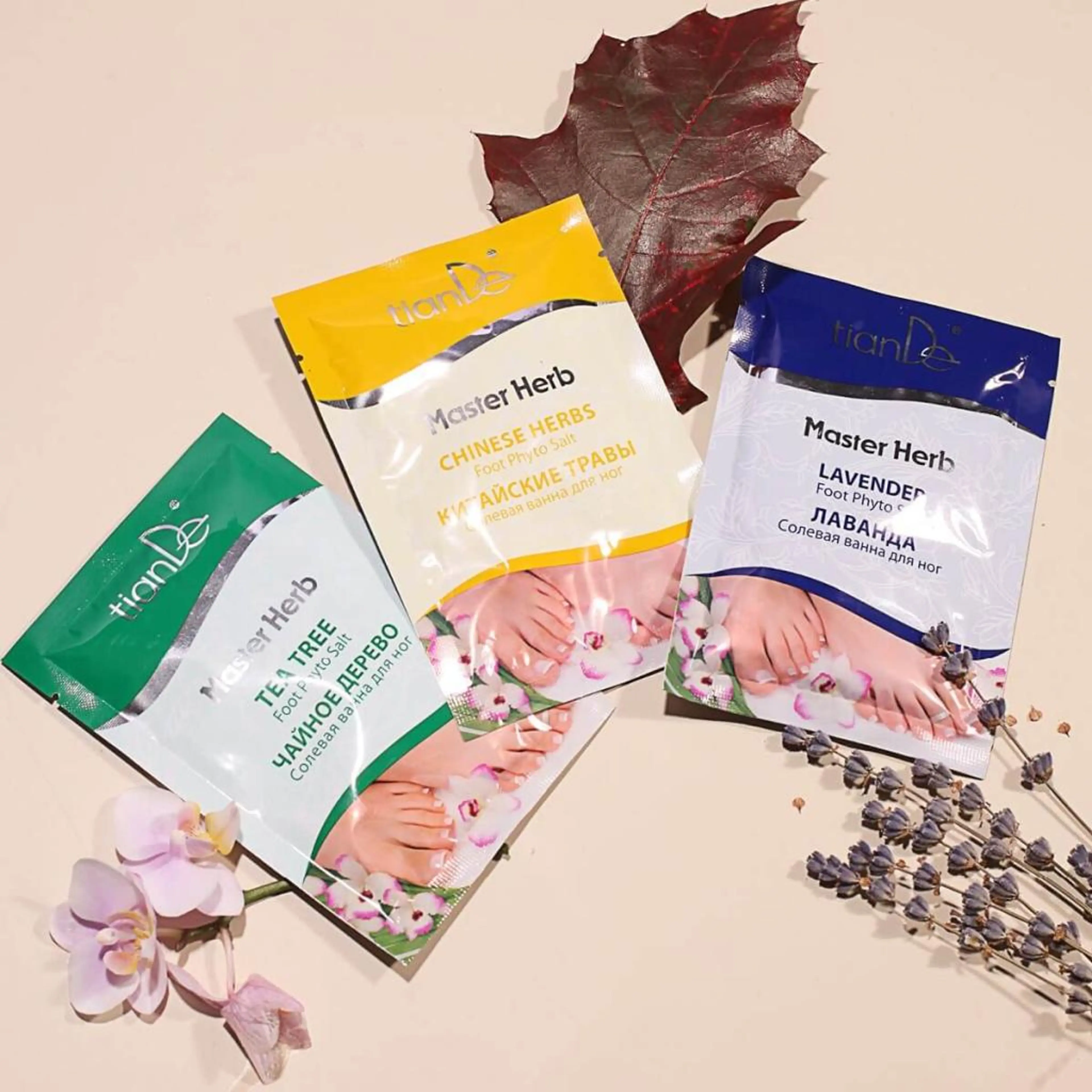 Солна вана за крака „Китайски билки”, 50 гр